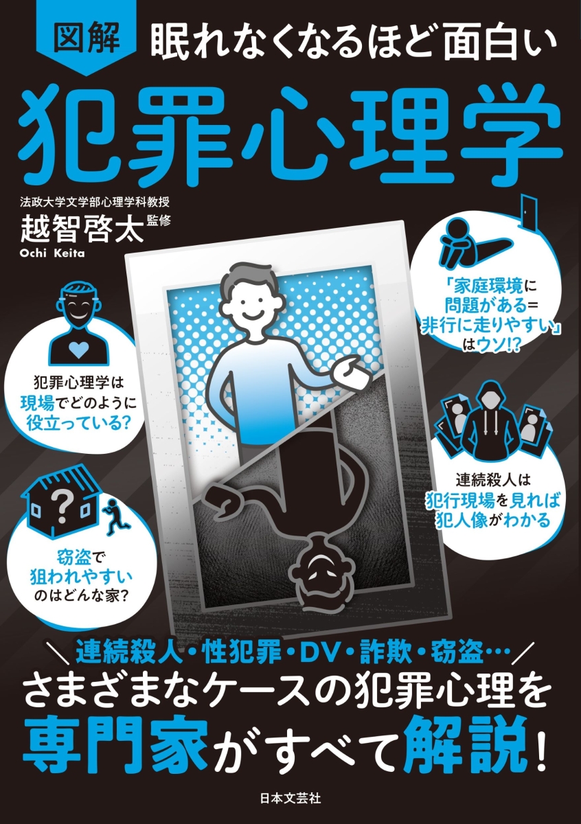 【感想】眠れなくなるほど面白い犯罪心理学
